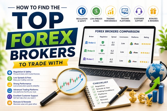 How to find the Top Forex Brokers to trade with